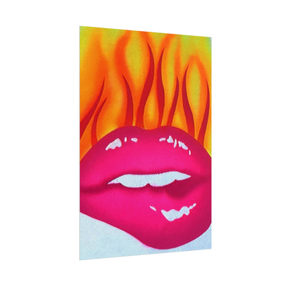 "flaming lips" airbrush rolled print
