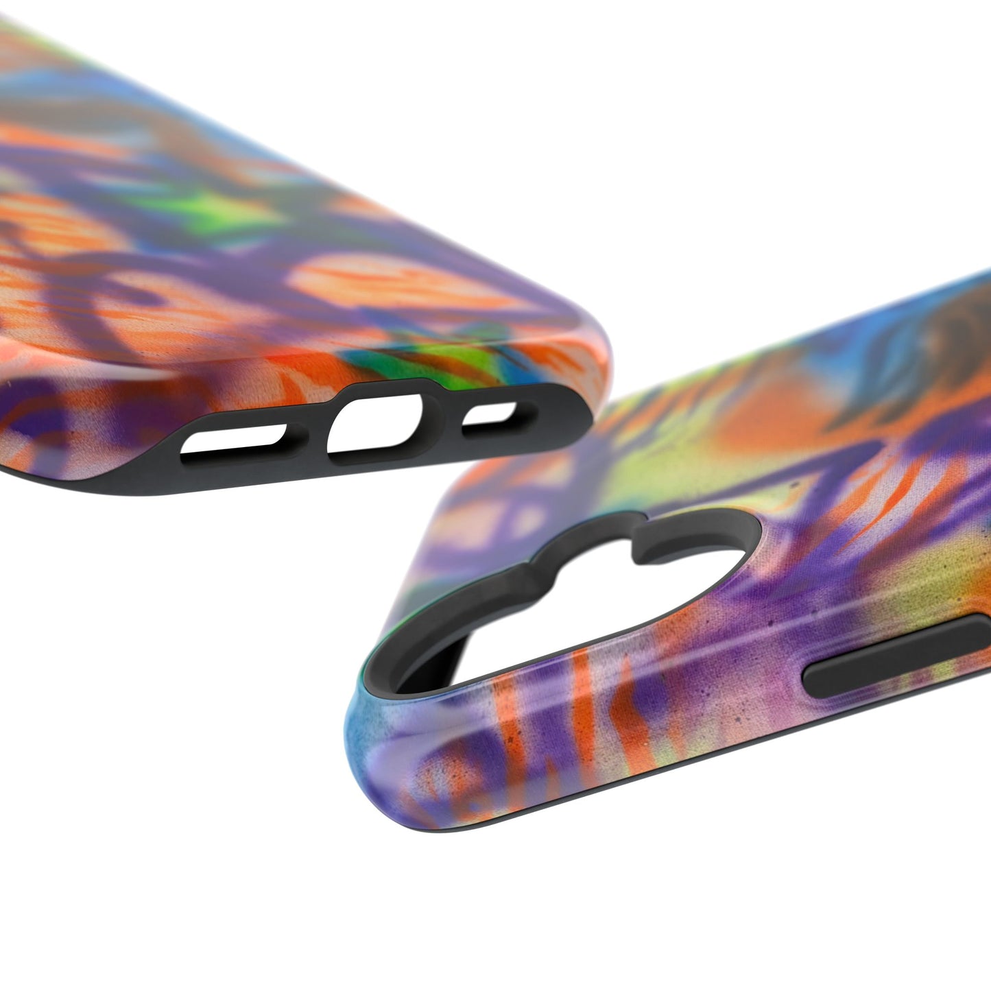 MagSafe "streetwear angel" airbrush iPhone case