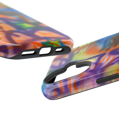 MagSafe "streetwear angel" airbrush iPhone case