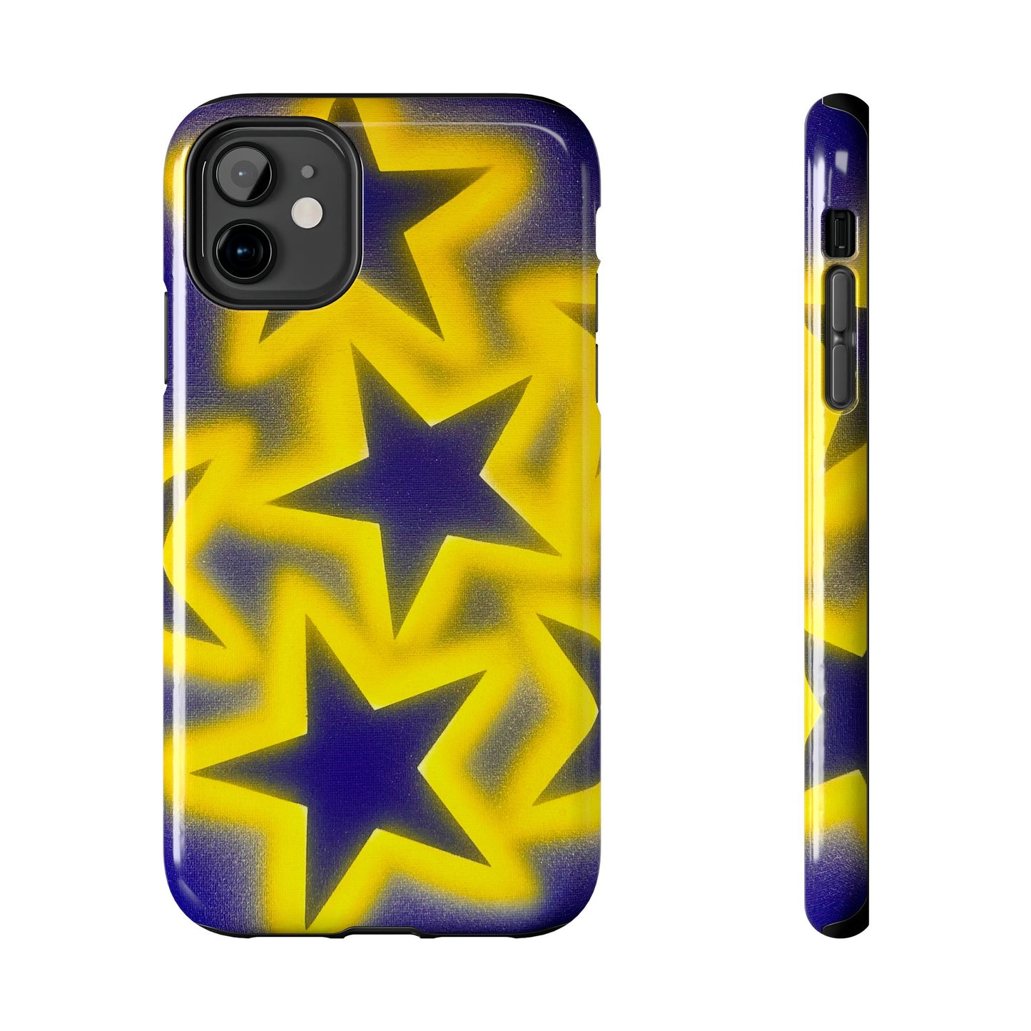 "cosmic crush" airbrush iPhone case