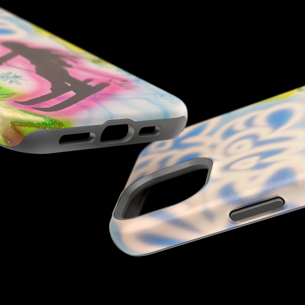 MagSafe "winter escape" airbrush iPhone case
