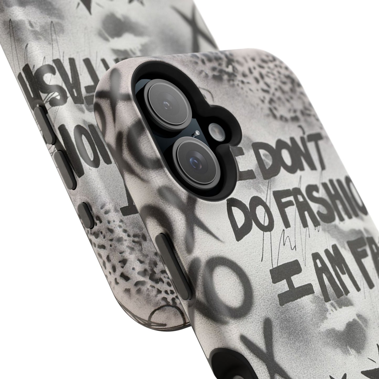 MagSafe "i am fashion" airbrush iPhone case