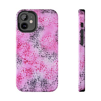 "pink cheetah pt. 2" airbrush iPhone case