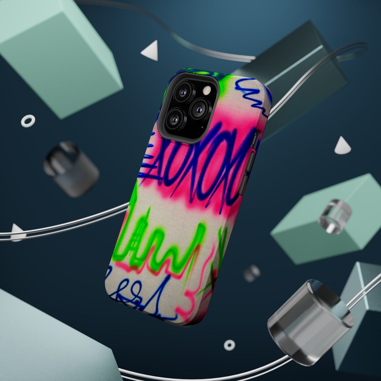 MagSafe "city secrets" Airbrush iPhone-Hülle