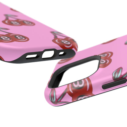 MagSafe "cami cherry pink" Airbrush iPhone Hülle