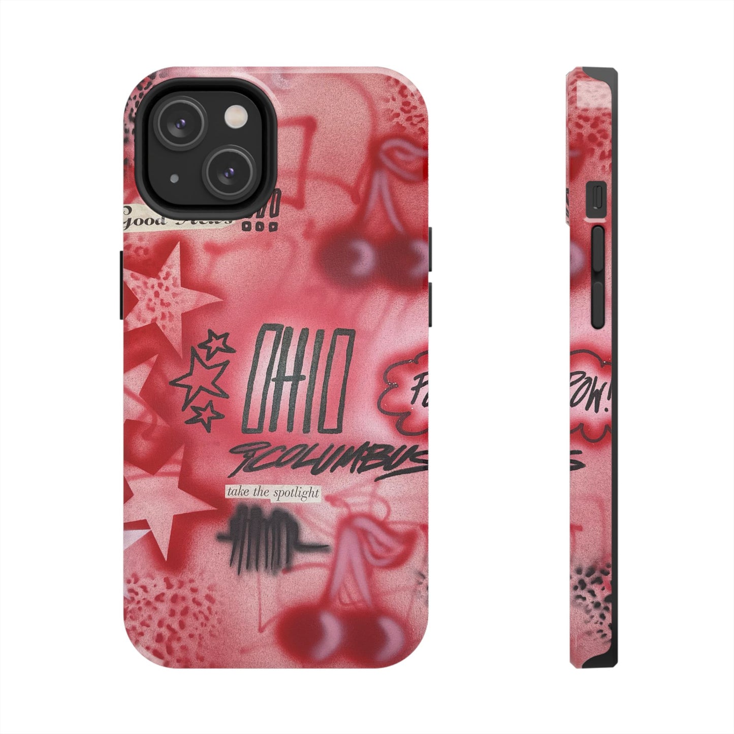 "columbus, ohio" airbrush iPhone case