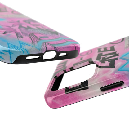 "avant le ski" airbrush iPhone case