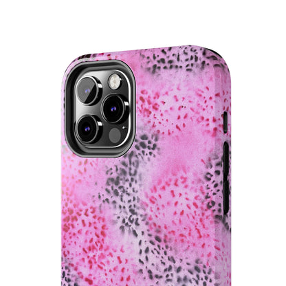 "pink cheetah pt. 2" airbrush iPhone case
