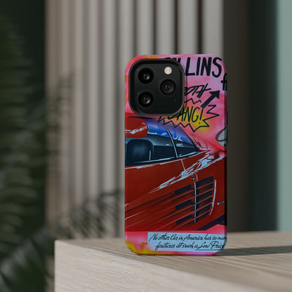 MagSafe "miami momentos" airbrush iPhone case
