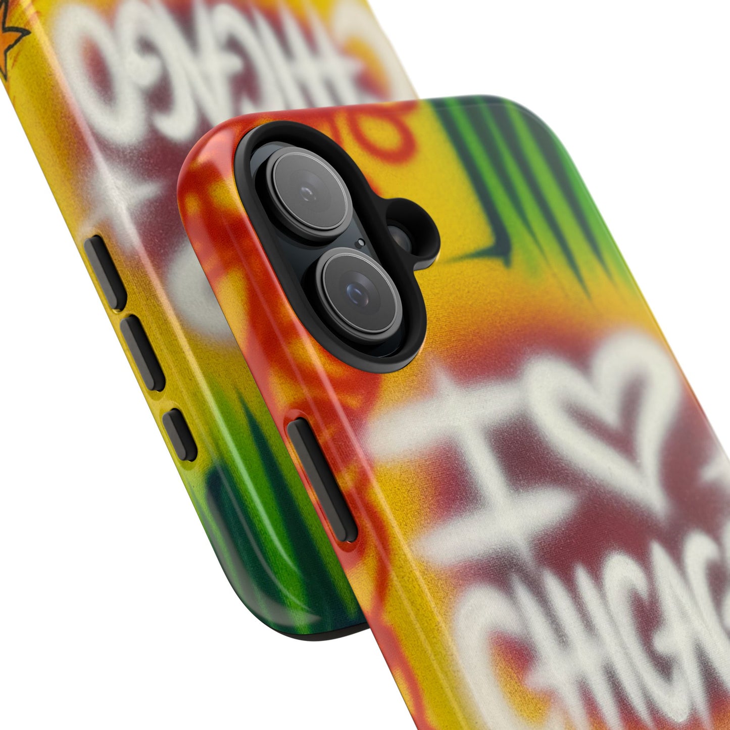 "chicago" airbrush iPhone case