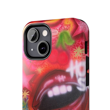 "hot stuff" airbrush iPhone case