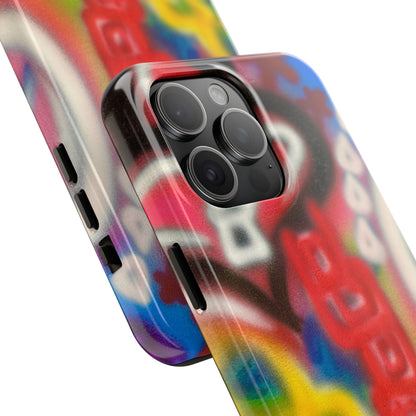 "lock it in, lover" airbrush iPhone case