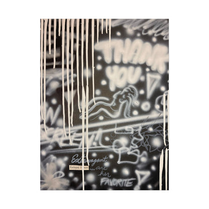 "extravagant leisure" airbrush rolled print