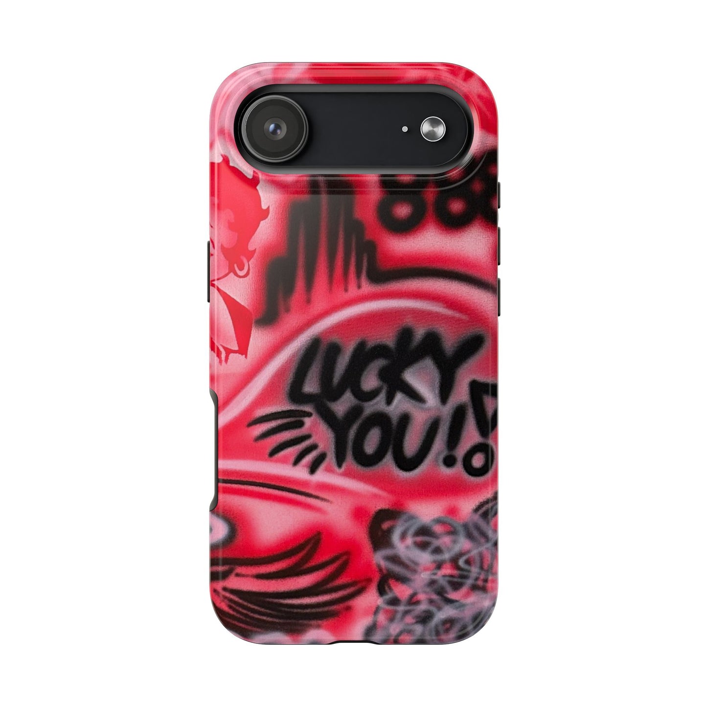 "LUCKY YOU! PT. 2" airbrush iPhone case