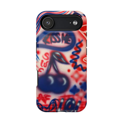 MagSafe „Kiss me“ Airbrush iPhone-Hülle