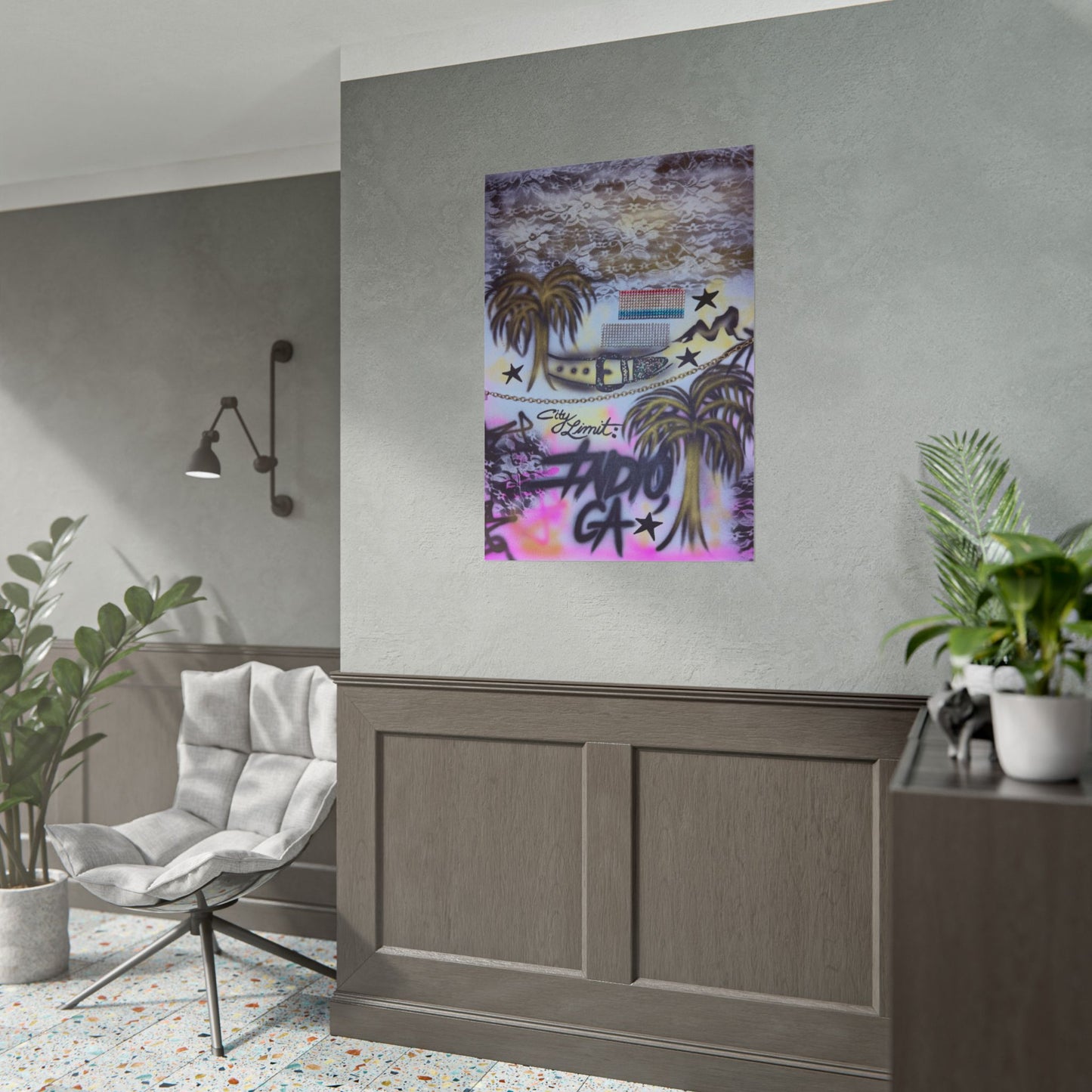 "indio, ca" airbrush rolled print