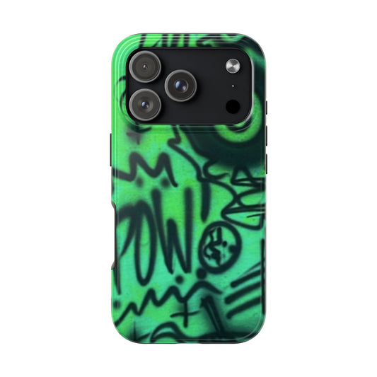 "POW! "airbrush iPhone case