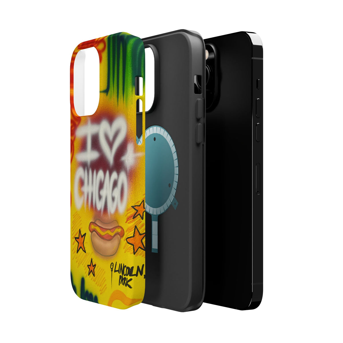 MagSafe "chicago" airbrush iPhone case