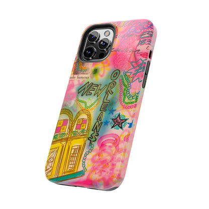 "new orleans, la" airbrush iPhone case
