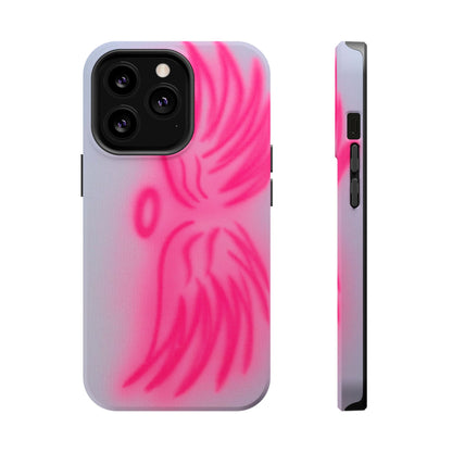 MagSafe "angel wings" airbrush iPhone case