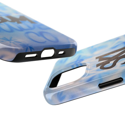 x @axoboulder custom airbrush iPhone case