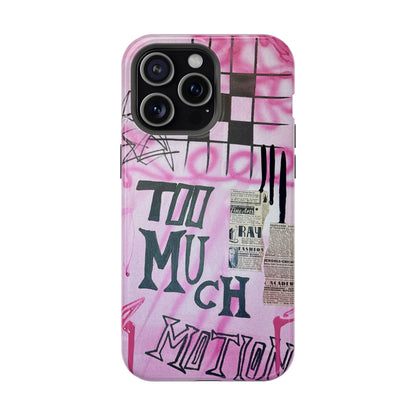 MagSafe "too much motion" airbrush iPhone case