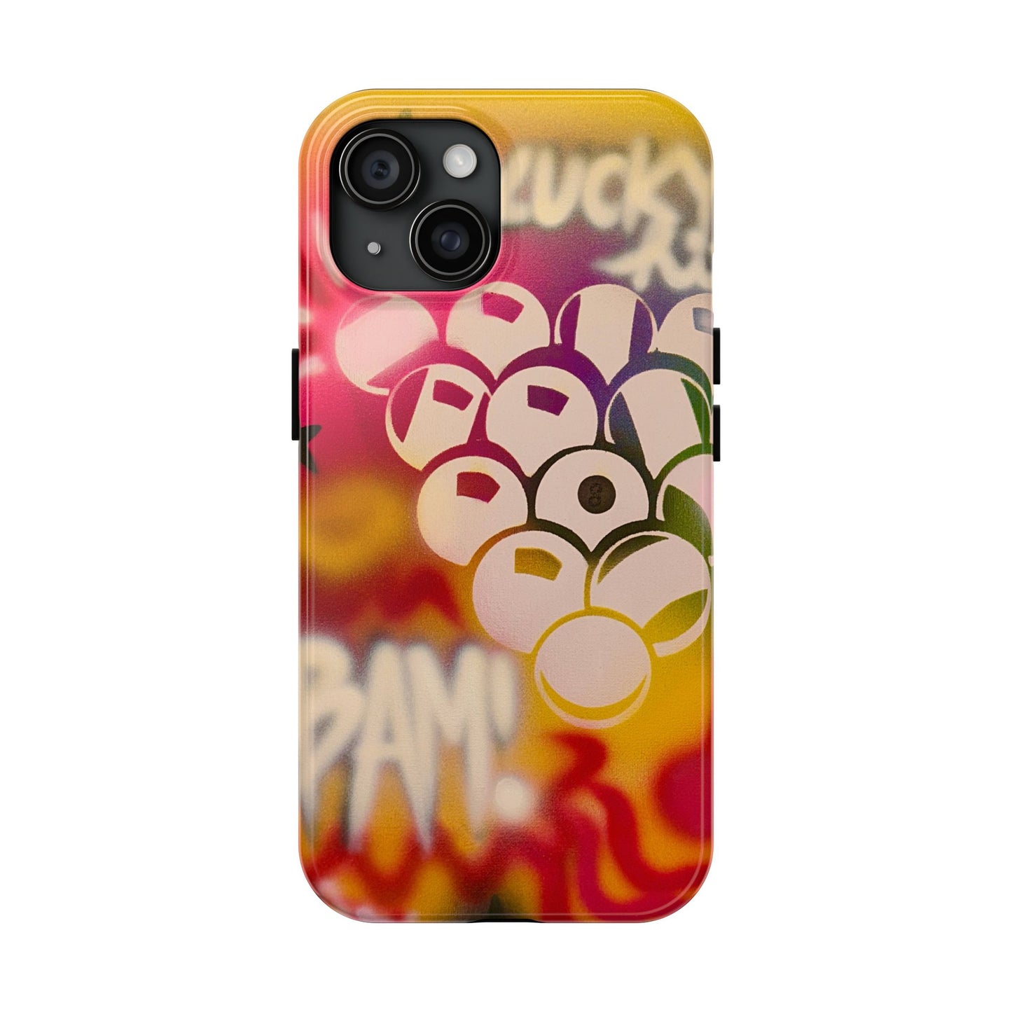 limited edition "bright billiards" airbrush iPhone case