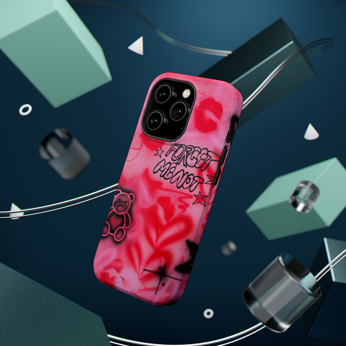 MagSafe @asualphaphi custom airbrush iPhone case