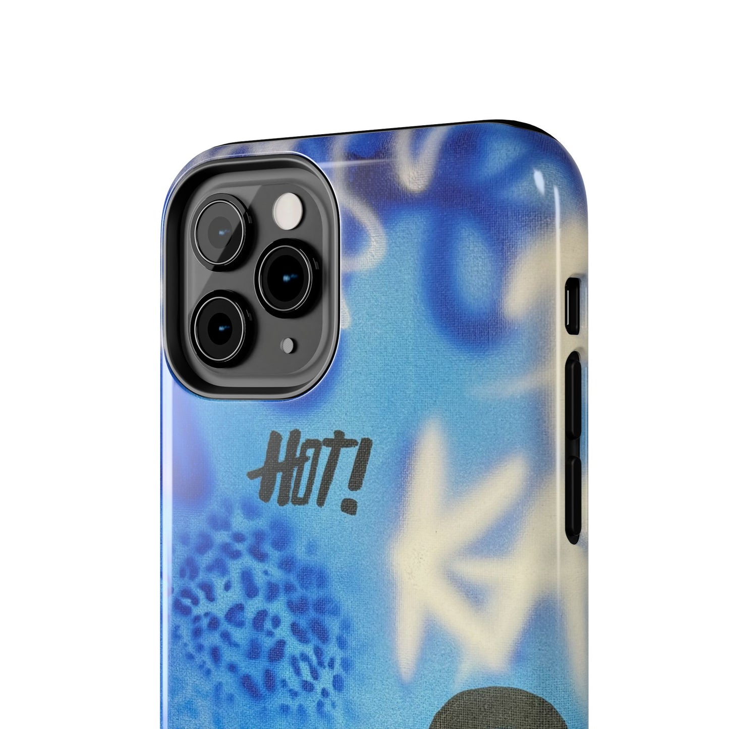 "brilliant blues" airbrush iPhone case