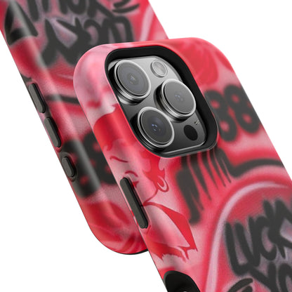 MagSafe „lucky you! pt. 2“ Airbrush iPhone Hülle