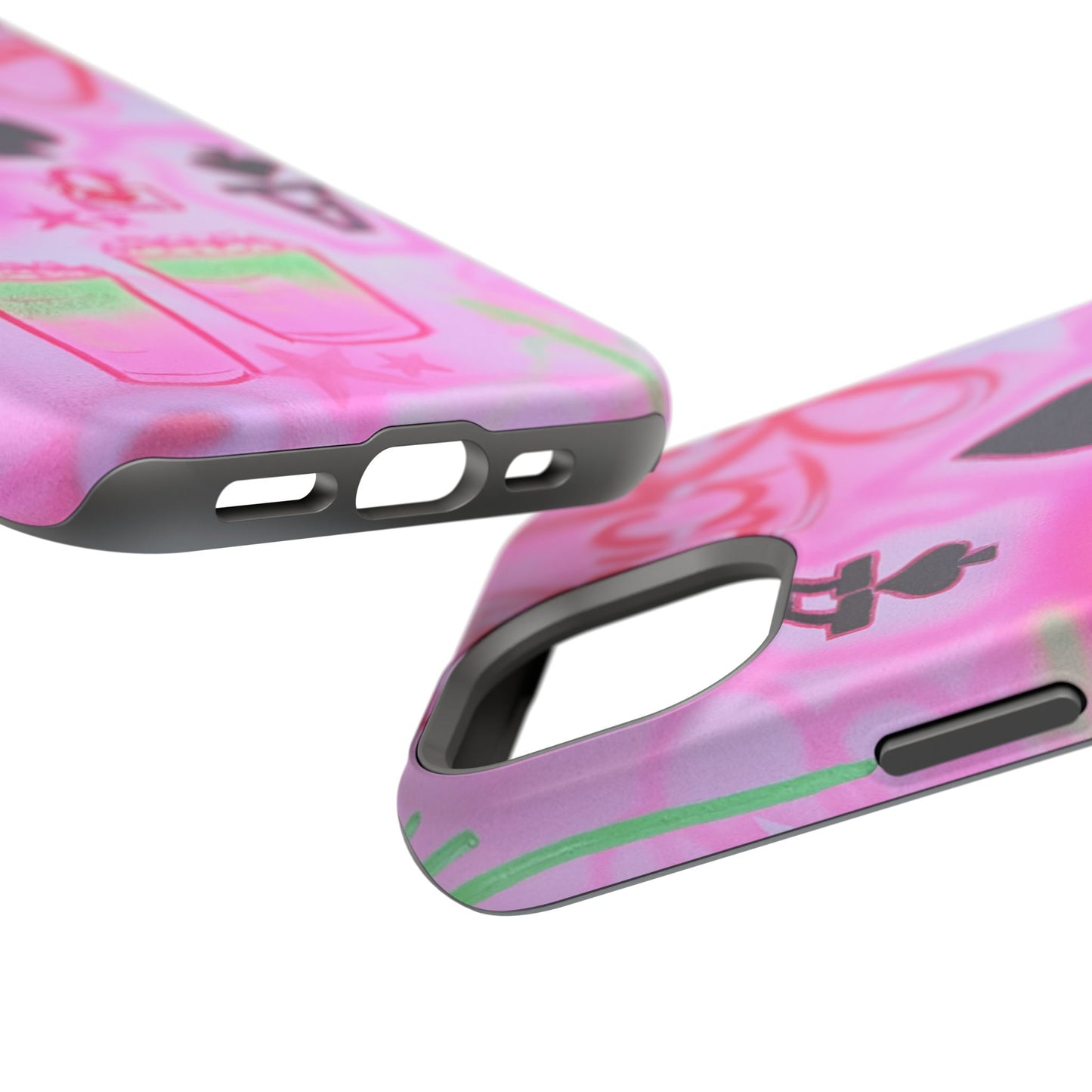 MagSafe "lucky ace" airbrush iPhone case