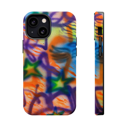 MagSafe "streetwear angel" airbrush iPhone case