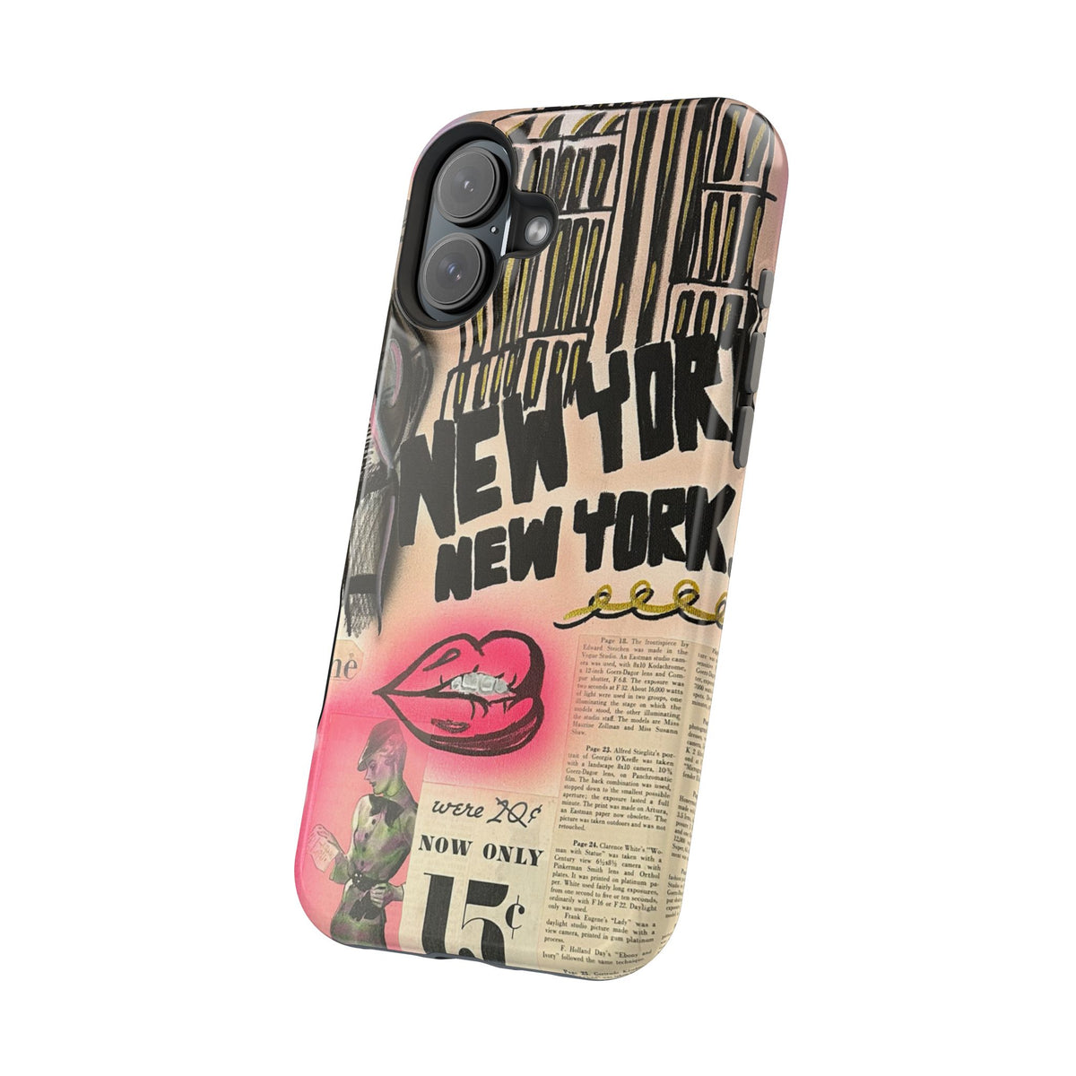 MagSafe „New York, New York“ Airbrush iPhone Hülle