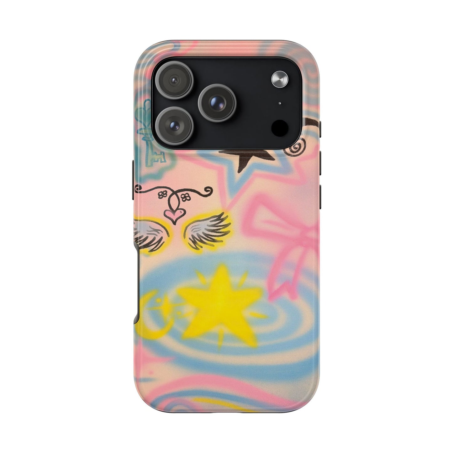 "star energy" airbrush iPhone case