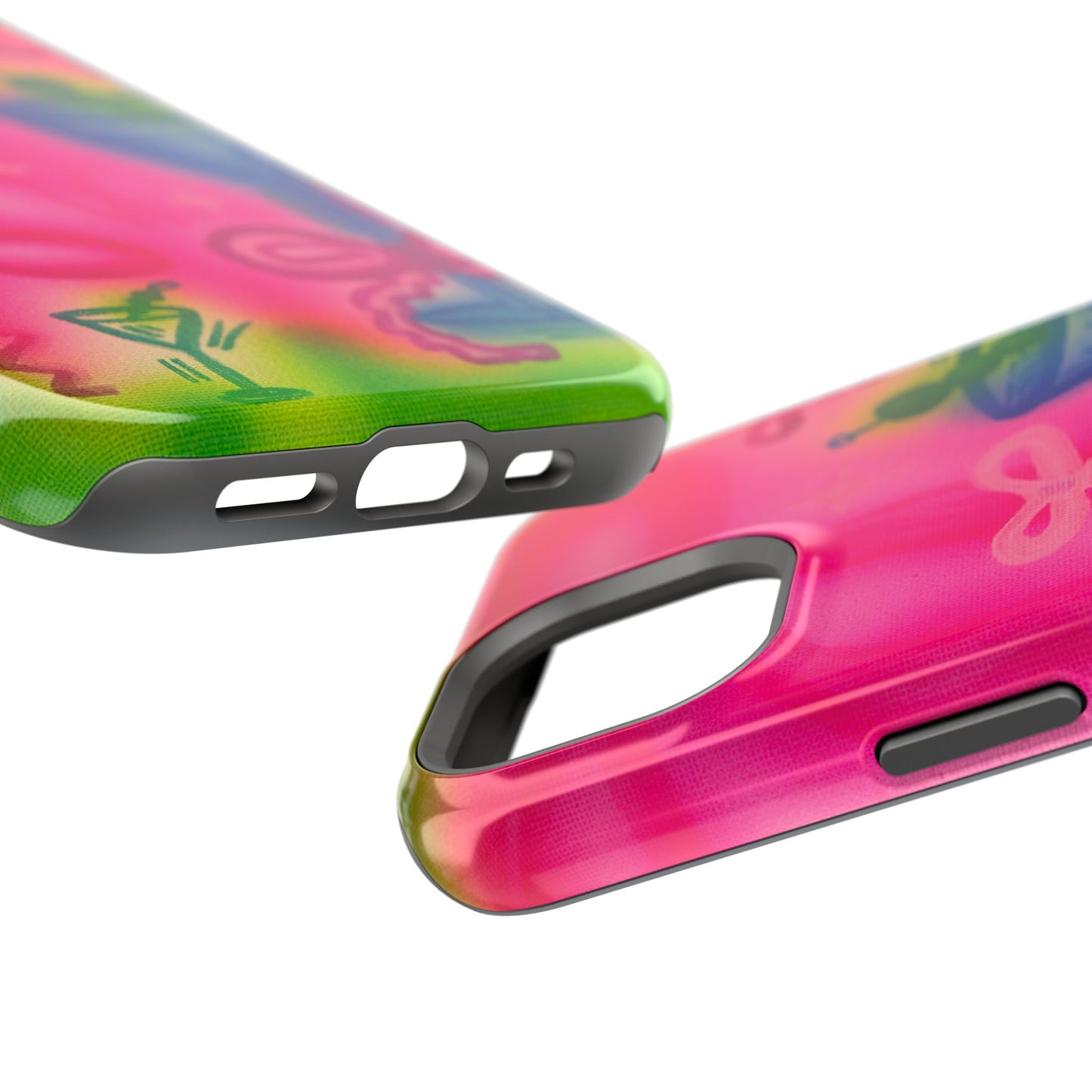 MagSafe „Bow Martini“ Airbrush-iPhone-Hülle