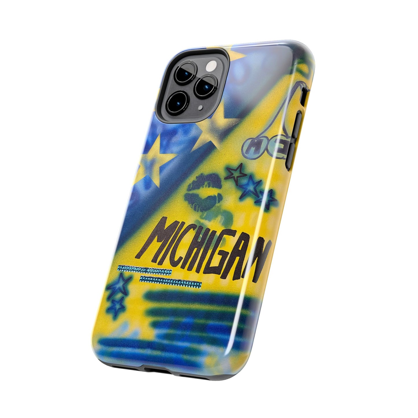 "ann arbor, michigan" airbrush iPhone case
