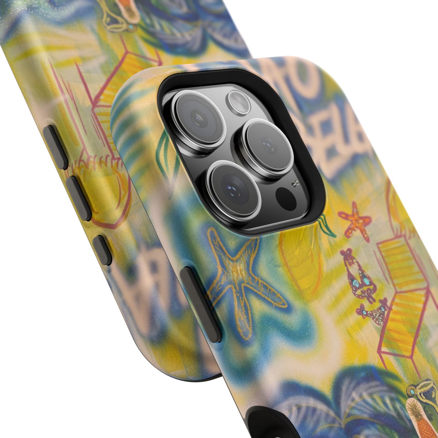 MagSafe "ciao bella" airbrush iPhone case