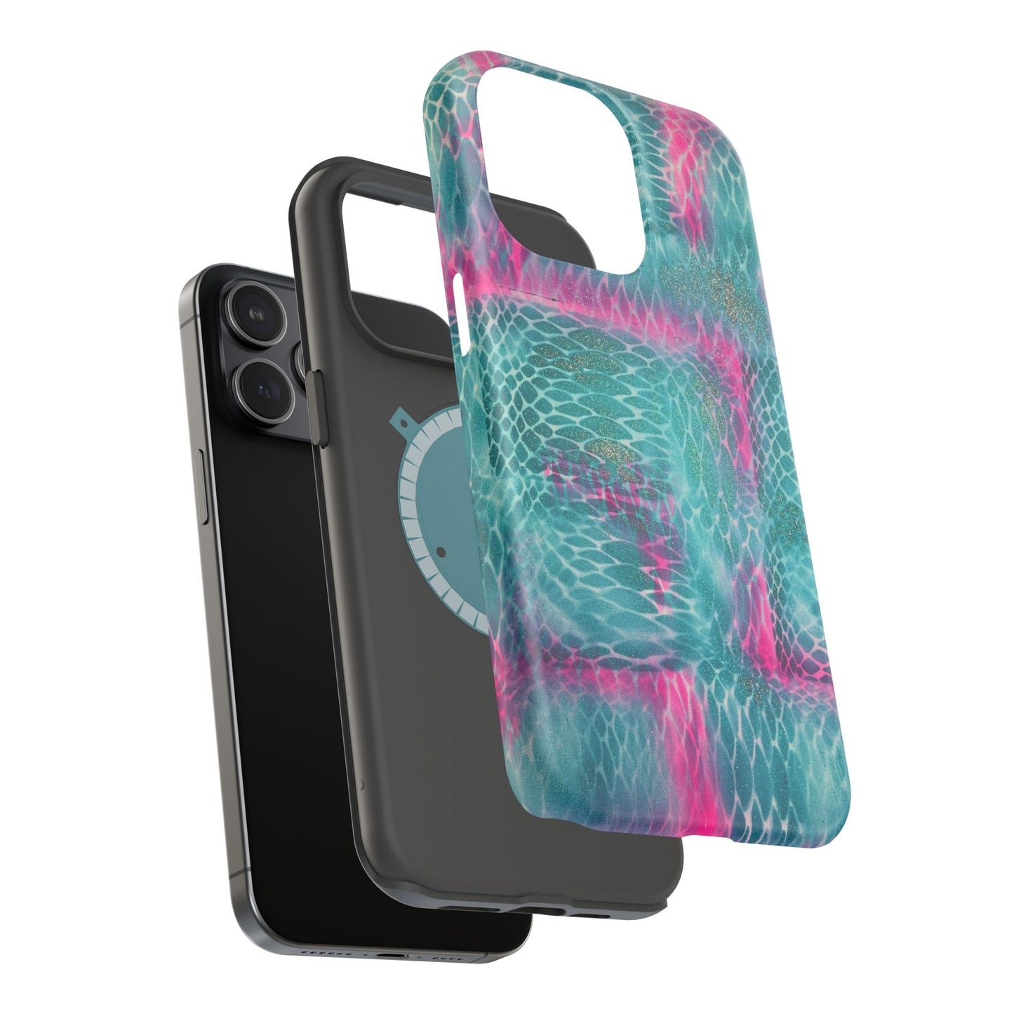 MagSafe "snakeskin" airbrush iPhone case