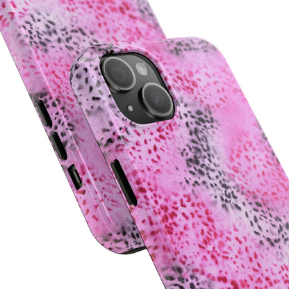 "pink cheetah pt. 2" airbrush iPhone case