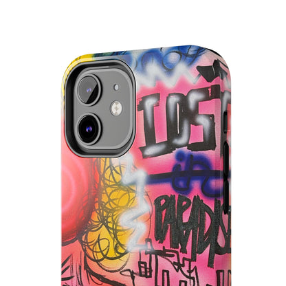 "lost in paradise" airbrush iPhone case