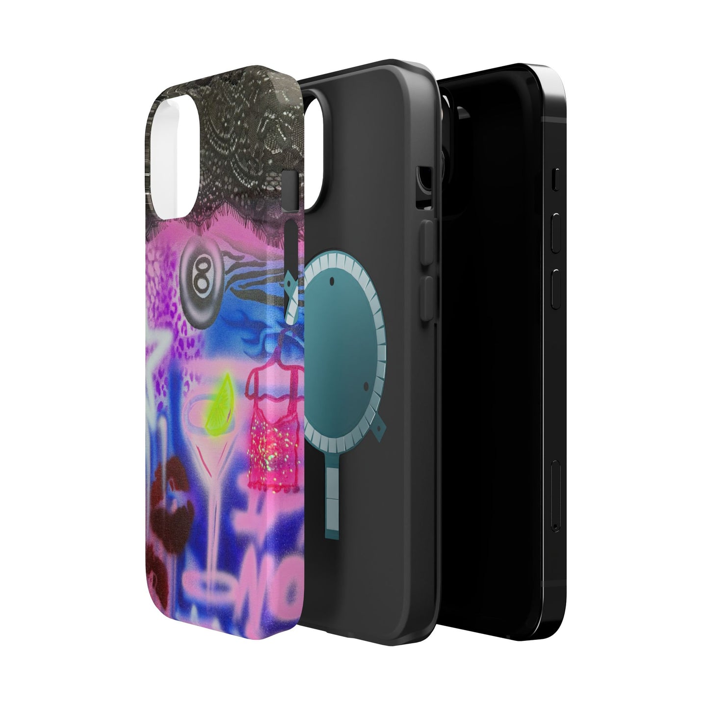 MagSafe "dream life" airbrush iPhone case