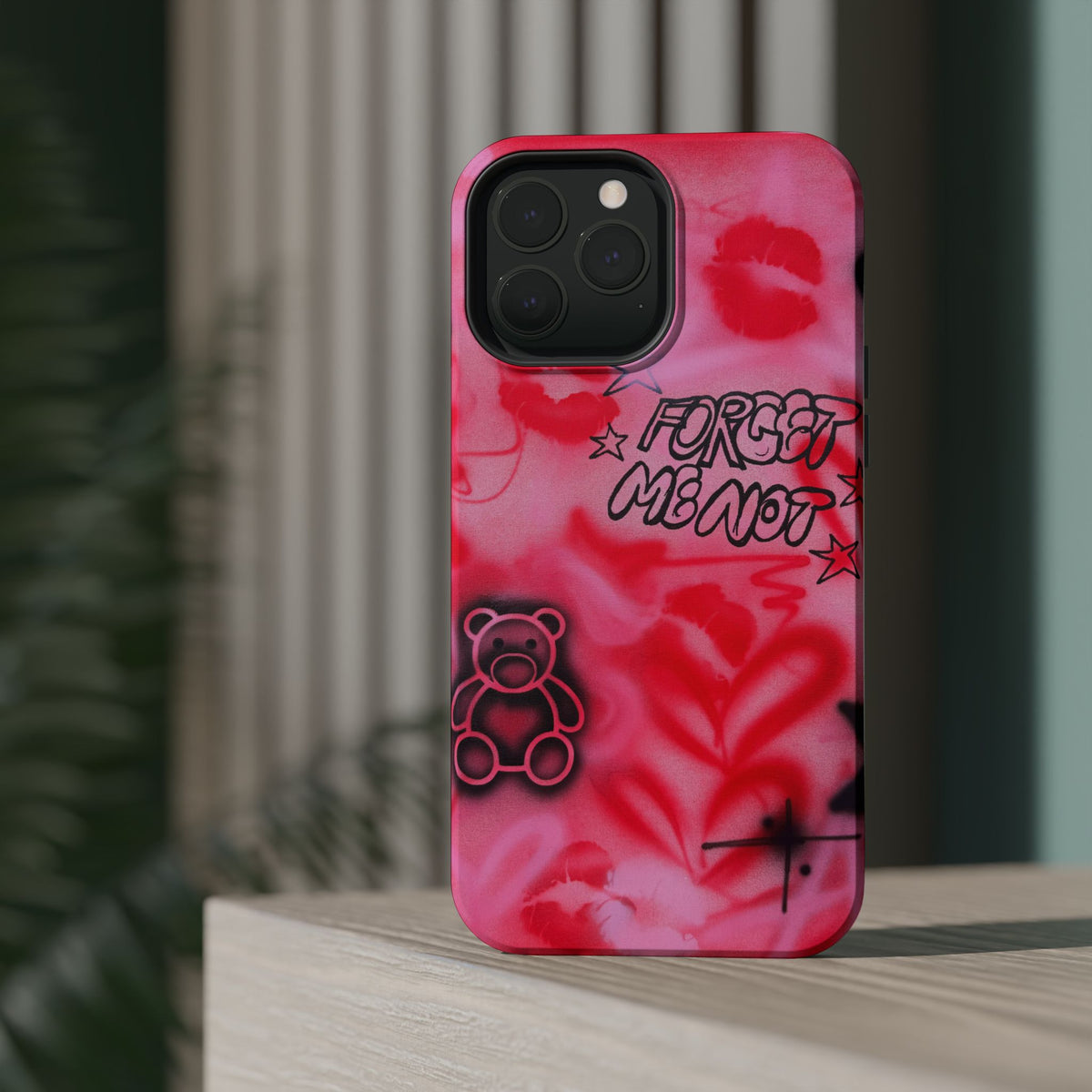 MagSafe @asualphaphi custom airbrush iPhone case