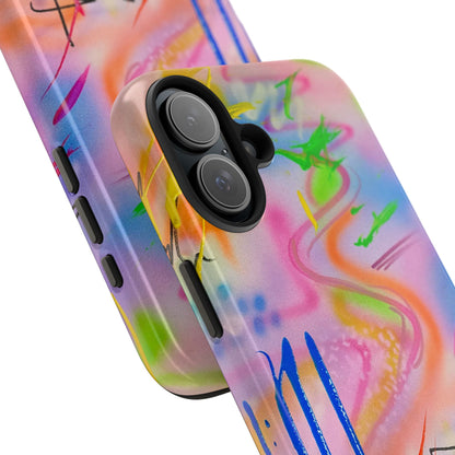 "neon haze" airbrush iPhone case