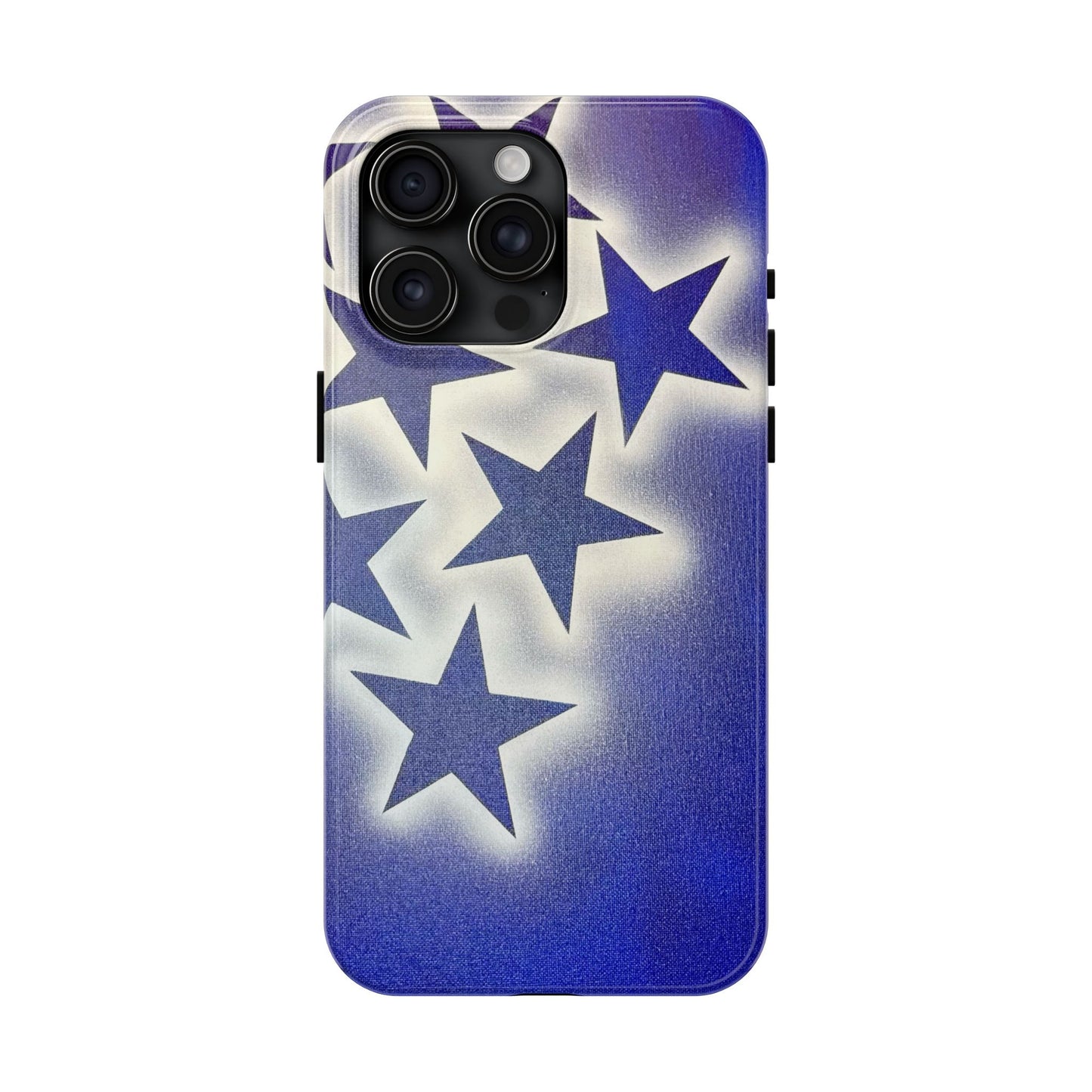 "frosted galaxy" airbrush iPhone case