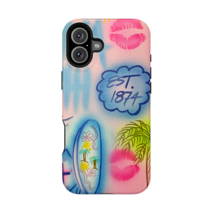 MagSafe „in the wave“ Airbrush iPhone Hülle