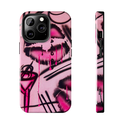"glossy pout" airbrush iPhone case