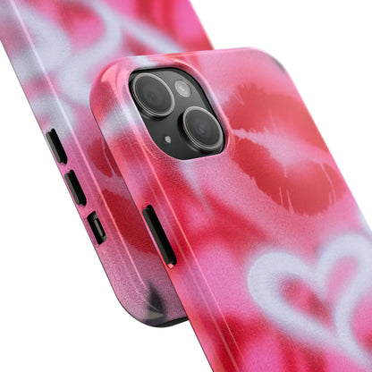 "romantic rush" airbrush iPhone case