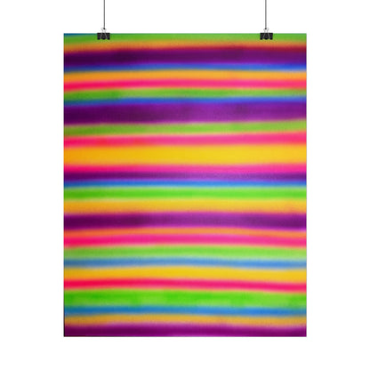 "colorful stripes" airbrush rolled print
