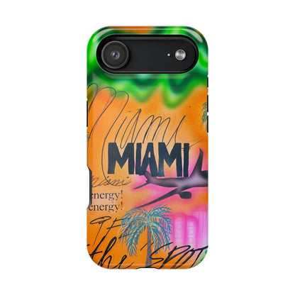 MagSafe "miami, fl" Airbrush iPhone Hülle