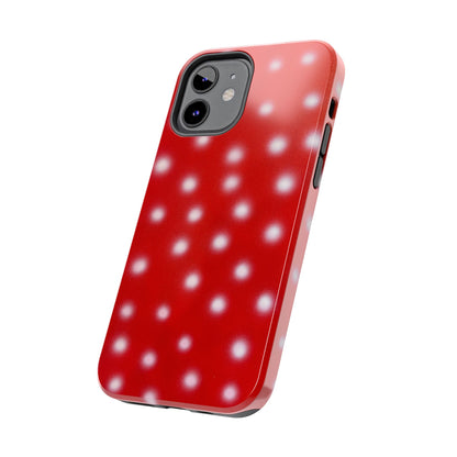 "cherry crush polka dot" airbrush iPhone case